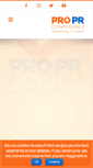 Mobile Screenshot of pro-pr.com